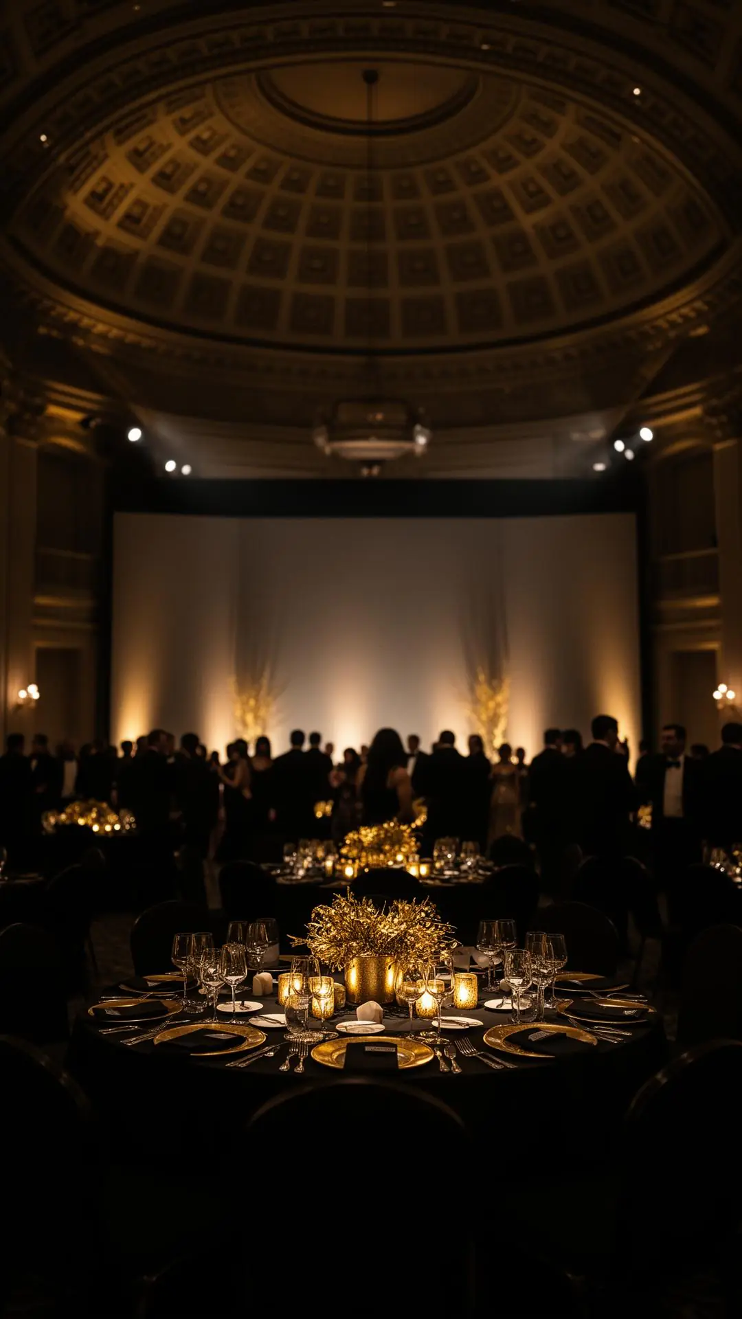 Branded corporate activation inside Gotham Hall